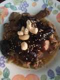 Ternera guisada con ciruelas