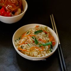 A picture of Vegetable Fried Rice.