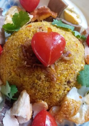 Foto resep Nasi jagung goreng rasa cinta...🌶🌶🌶🌶
