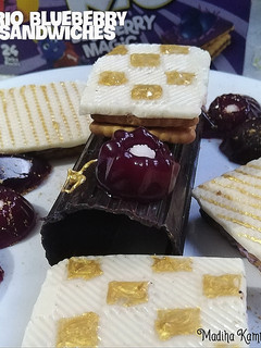 A picture of Chocolate biscuit sandwiches🌹.