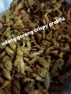 Foto resep Udang goreng crispy praktis