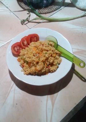 Foto resep Nasi goreng vegetarian