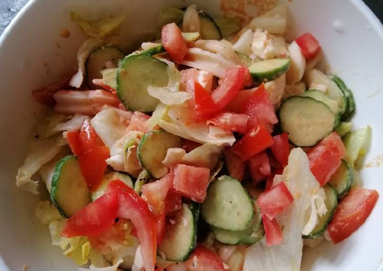 Steps to Make Speedy Salad