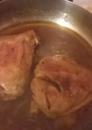 Una foto de Pollo a la coca cola