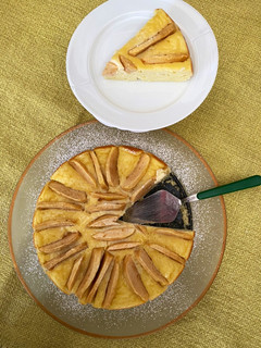 Foto di Torta budino alle mele senza burro