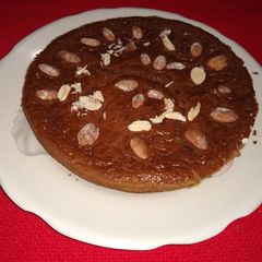 A picture of Bourbon biscuit cake.