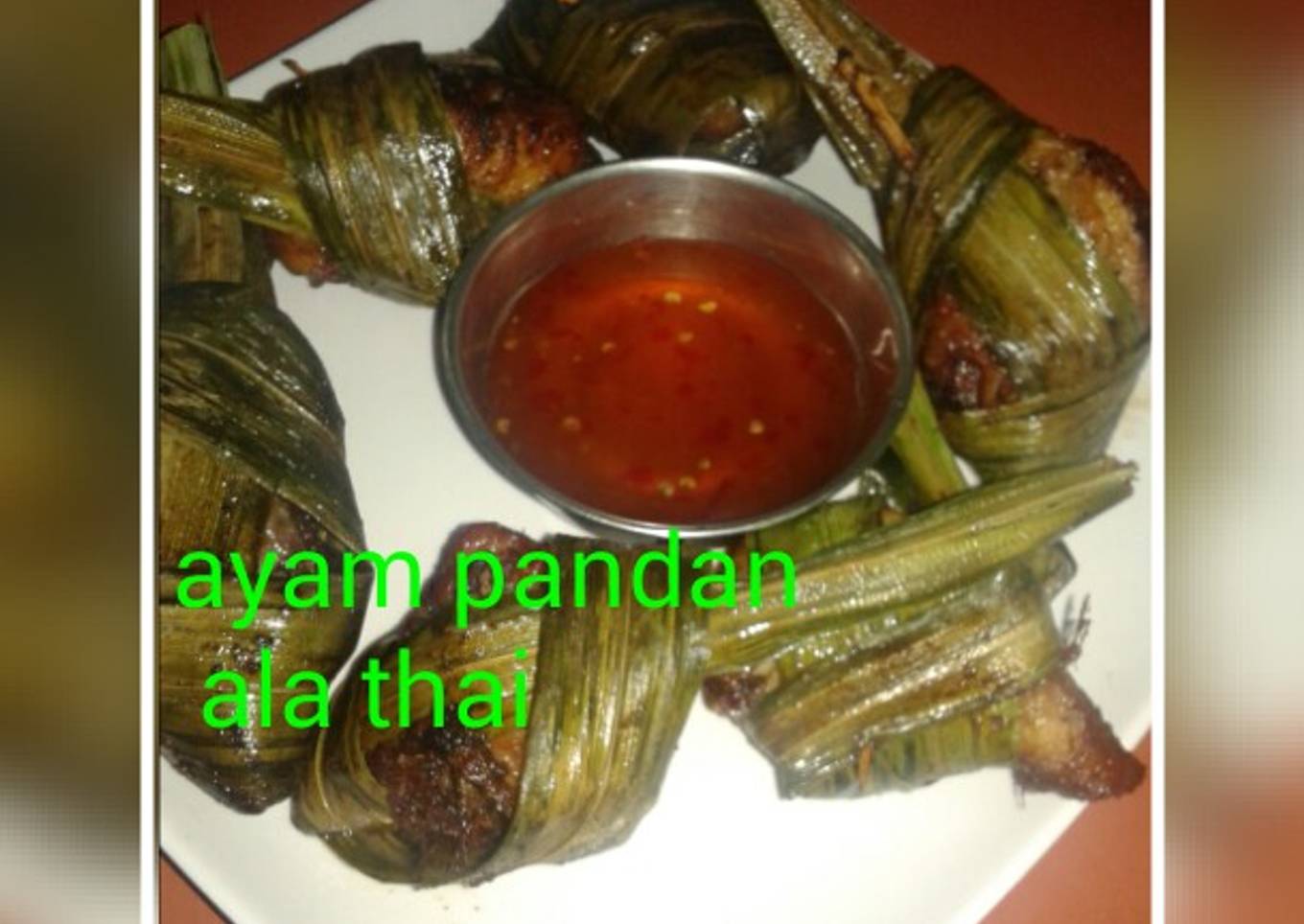 Ayam pandan ala thai