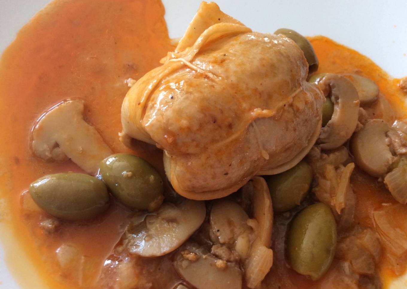 Paupiettes de veau aux olives