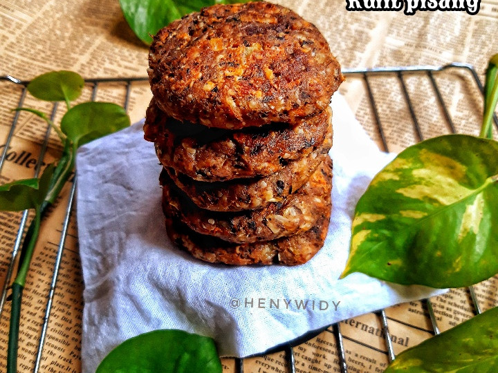 Resep: Patty burger kulit pisang Menu Enak