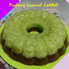 รูปของ Puding Lumut Coklat