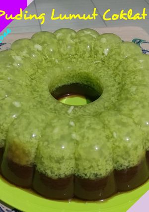 Foto resep Puding Lumut Coklat