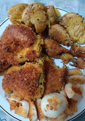 عکسی از دستور مرغ سوخاری