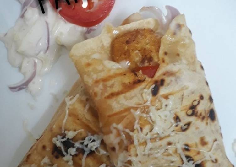 Recipe of Favorite Paneer Wrap