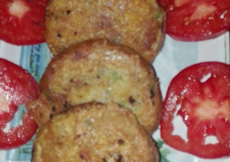 Steps to Make Quick Chicken Potato and Daal Kabab