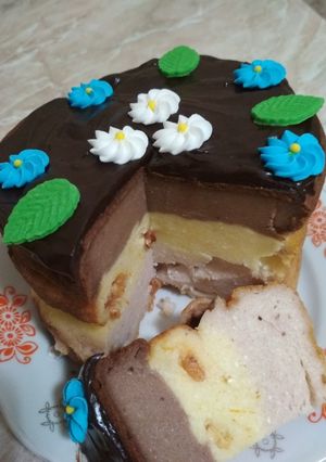 Фото Творожно-шоколадная пасха🍩.
