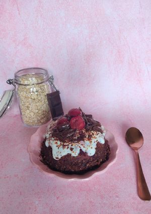 Une photo de Bowlcake façon Forêt noire