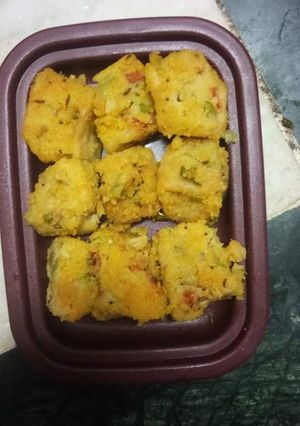 A picture of Dhokla.