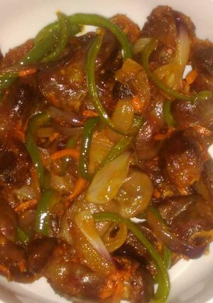 A picture of Fried Gizzards.