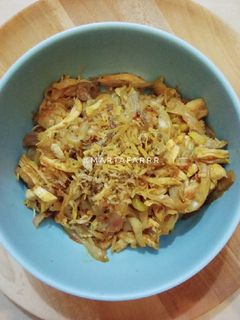 Foto resep Ayam suwir jamur tiram tumis pedas