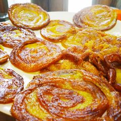 A picture of Pumpkin jalebi.