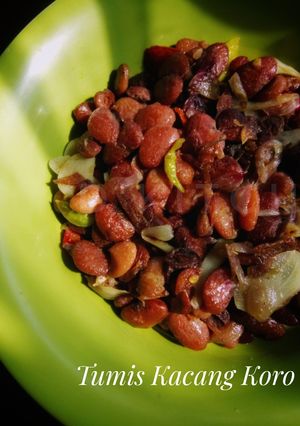 Foto resep 16. Tumis Kacang Koro Pedas