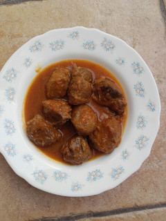 Una foto de Carrilleras en salsa
