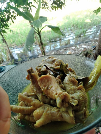 Cara Buat Ayam bumbu kuning masak pedas Untuk Pemula