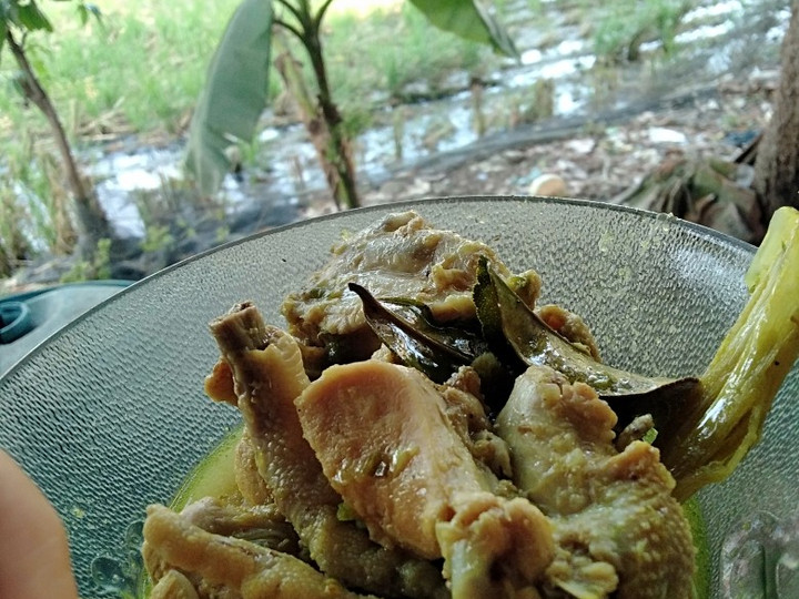 Cara Buat Ayam bumbu kuning masak pedas Untuk Pemula