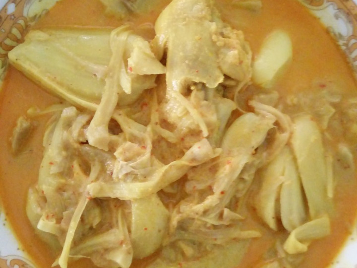 Cara Gampang Membuat Gulai Nangka Cubadak, Enak