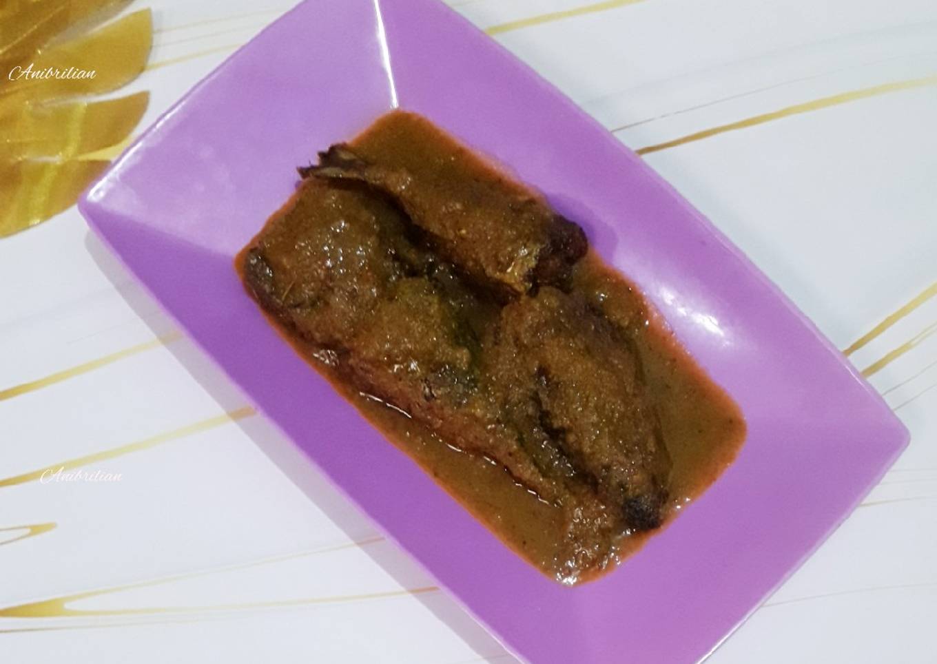 Ikan salem masak bumbu kuning