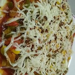A picture of Veg pizza.