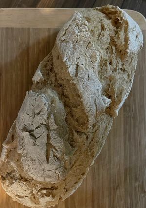 Egyszerű rozskenyér recept fotója