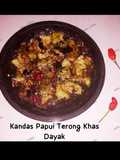 Kandas Papui Terong Khas Dayak