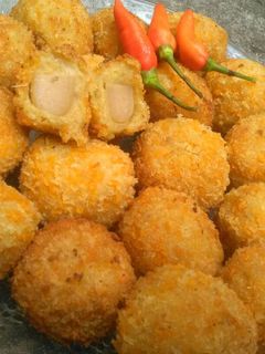 Foto resep Kroket kentang isi sosis