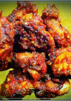 Foto resep Ayam bumbu rujak