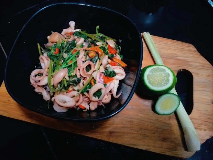 Cara Gampang Membuat Resep Cumi Sambal Matah yang Enak Banget Anti Ribet, Lezat Sekali