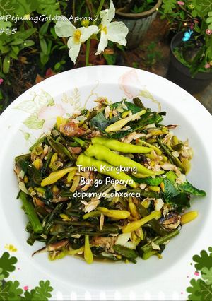 Foto resep Tumis Kangkung Bunga Pepaya