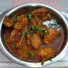 A picture of Kadhai chicken.