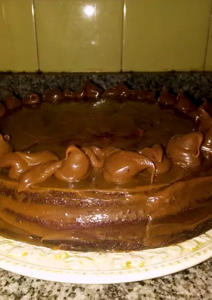 Una foto de Torta de chocolate y dulce de leche