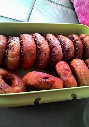 Foto resep Donat ungu