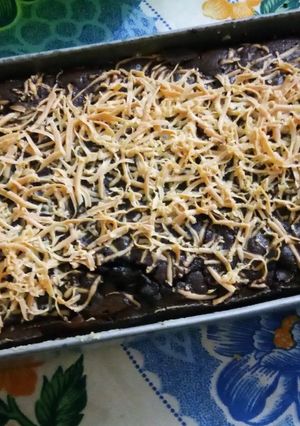 Foto resep Brownis panggang keju