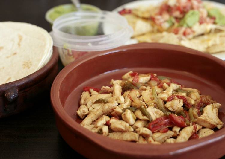 Relleno para fajitas con pollo TEX MEX ❣️ 🙌