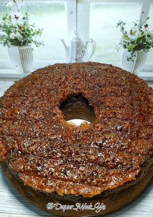 Foto resep Bolu Sarang Semut aka Bolu Caramel oven tangkring