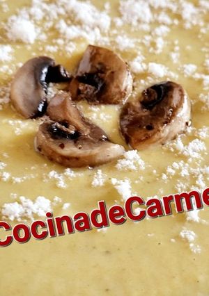 Foto principal de Crema de calabacín en microondas
