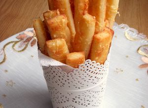 Sajtos rúd gluténmentesen recept fotója