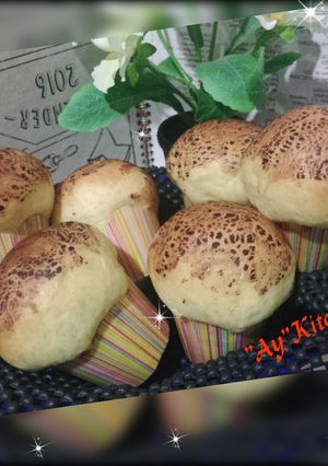 Foto resep Roti Bluder bentuk Jamur 😊