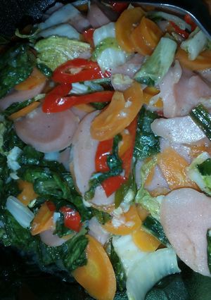 Foto resep capcay sederhana 