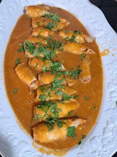 Una foto de Chipirones rellenos