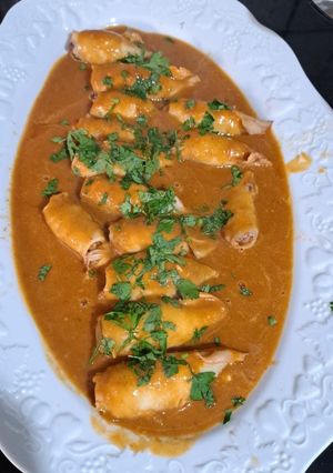 Una foto de Chipirones rellenos