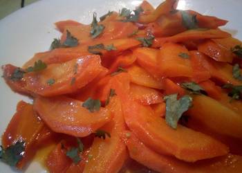 Latest Recipe Glazed carrots Yummy